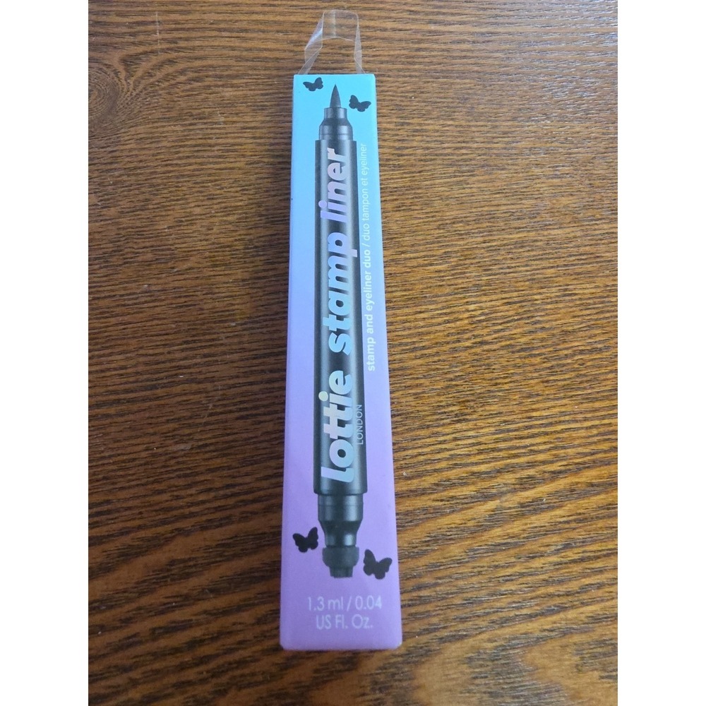 Lottie London Stamp Liner in Butterfly, Double Ended Black Eyeliner, Butterfly